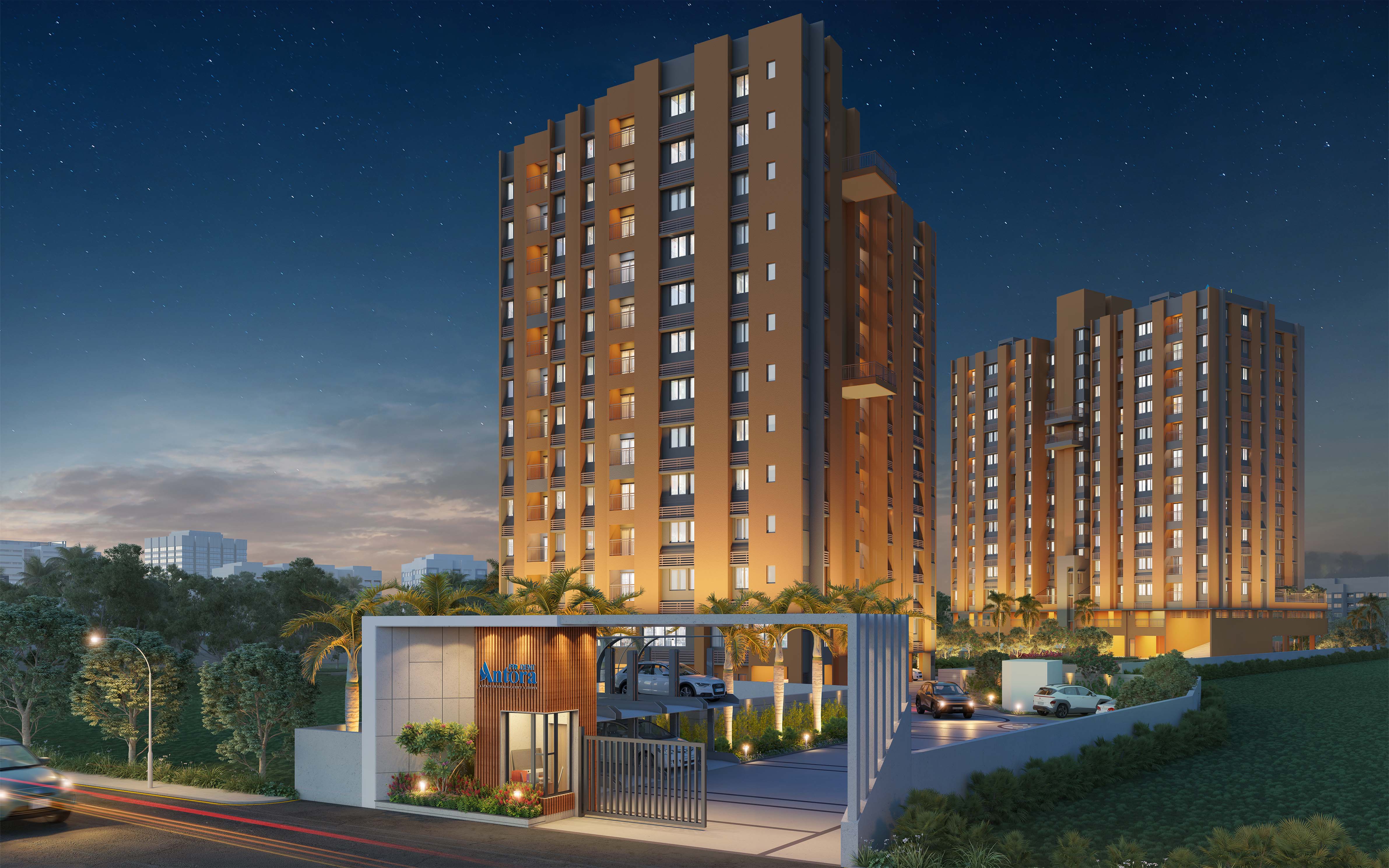 Prudent Antora Entrance and Elevation